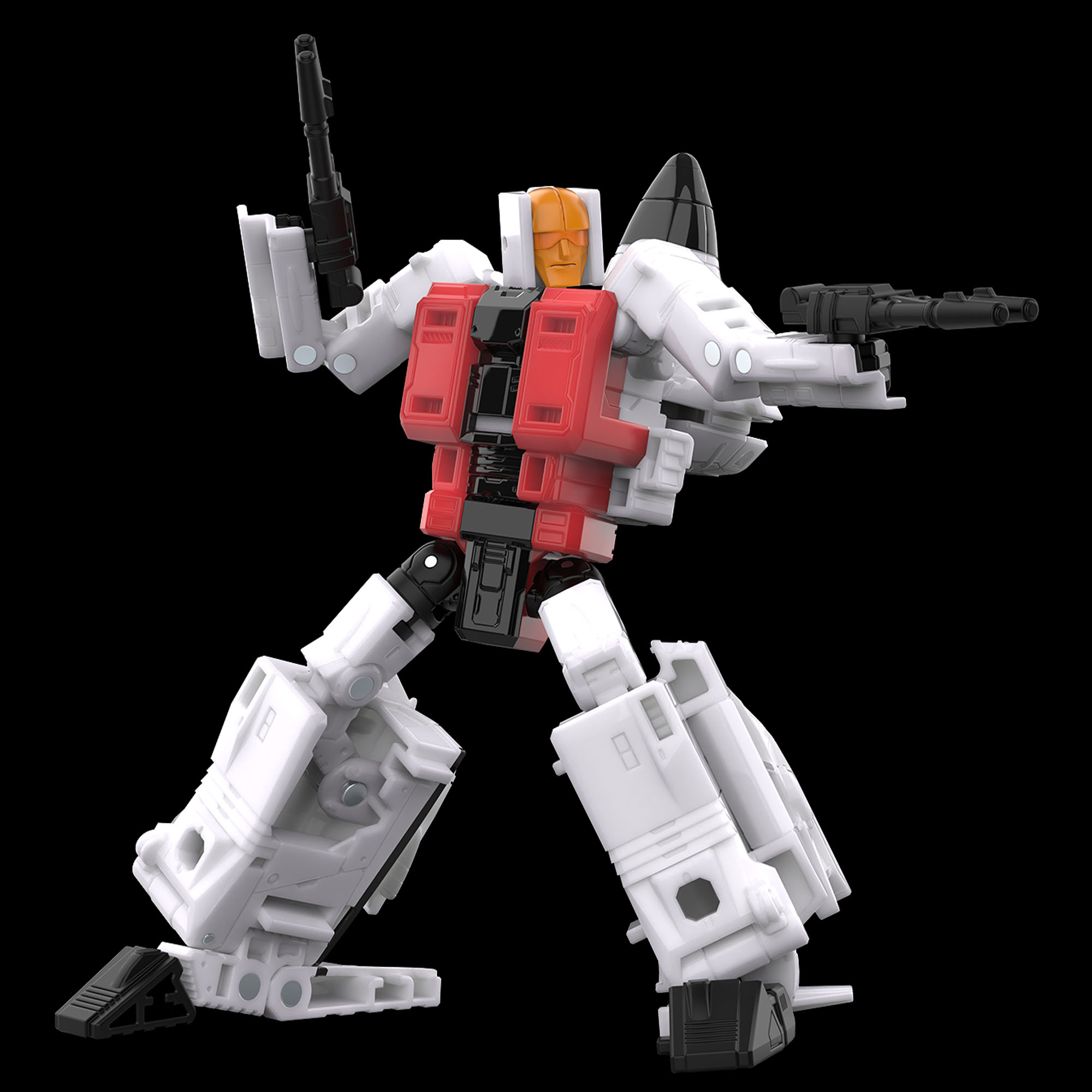 Slingshot - Transformers Generations: Age of the Primes (Deluxe class, 2025) Slingshot is one of the Aerialbots I had early on as a kid, and he's one I always liked. I think